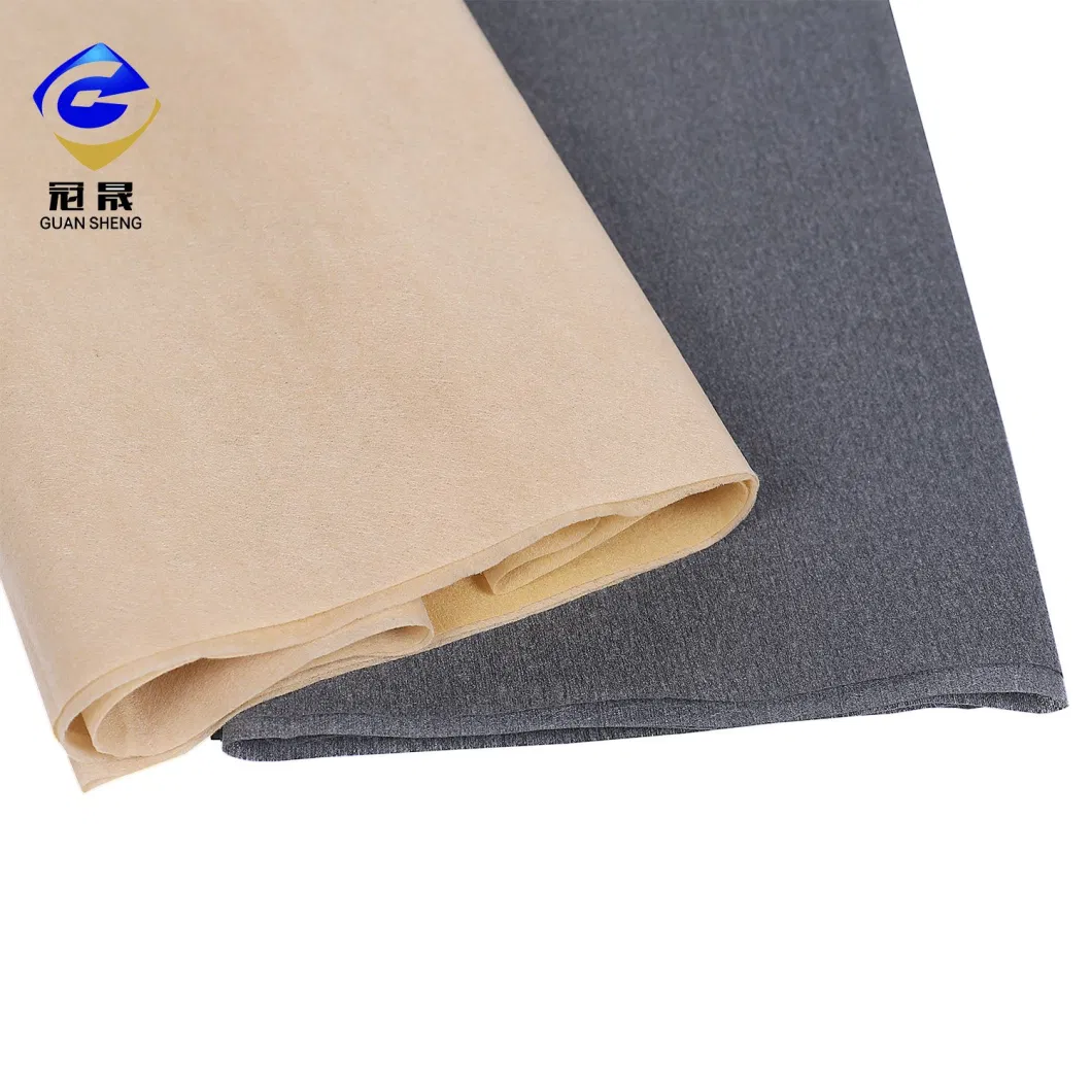 100% Polyester Spunlace Nonwoven Fabric for PVC Artificial Leather