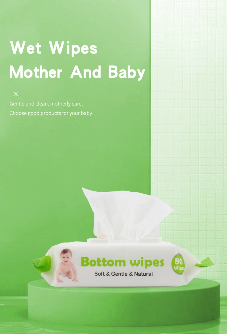Hot Sale Non Alcohol Ultra Compact Cleaning Disposable Dry Baby Wipes