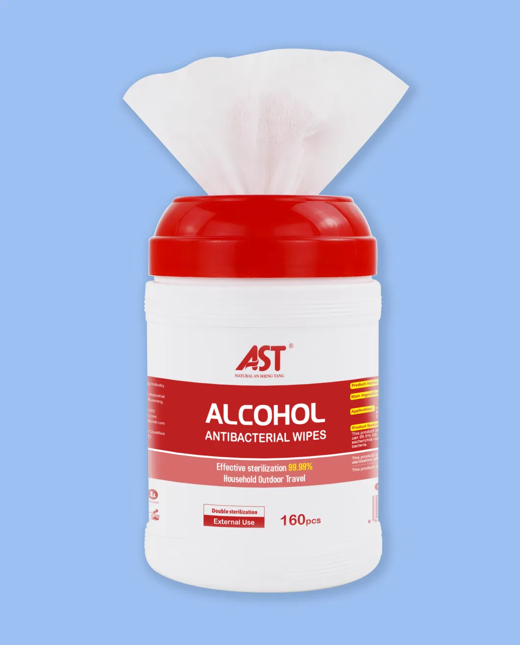 75% Alcohol Medical Cleaning Disinfection and Sterilization Wet Wipes