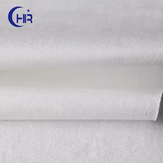 Pure Physical Structure Without Any Coating and Chemical Reprocessing Microfiber Nonwoven Fabric