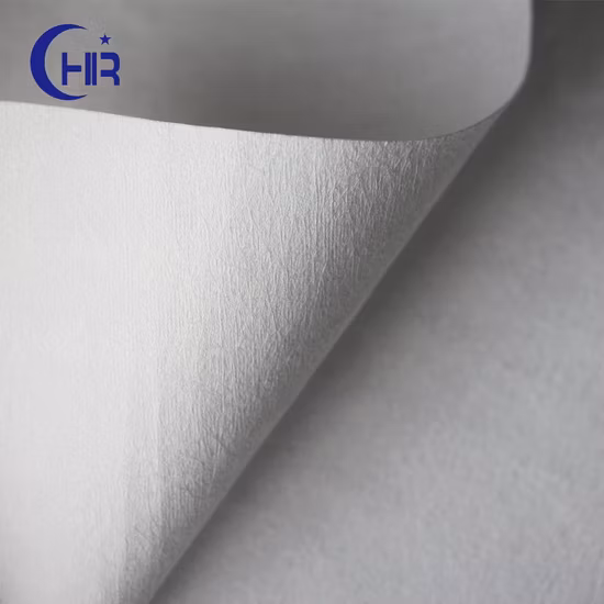 Pure Physical Structure Without Any Coating and Chemical Reprocessing Microfiber Nonwoven Fabric