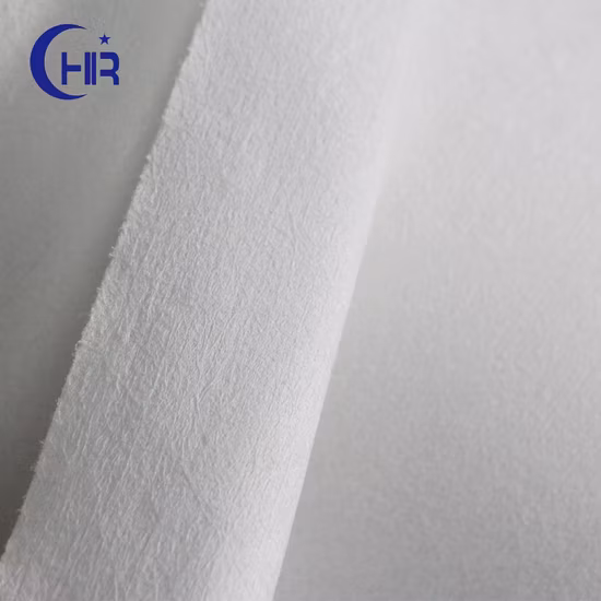 Pure Physical Structure Without Any Coating and Chemical Reprocessing Microfiber Nonwoven Fabric