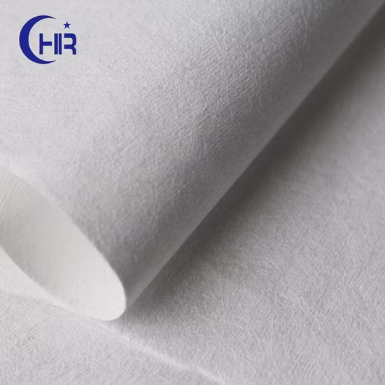 Pure Physical Structure Without Any Coating and Chemical Reprocessing Microfiber Nonwoven Fabric